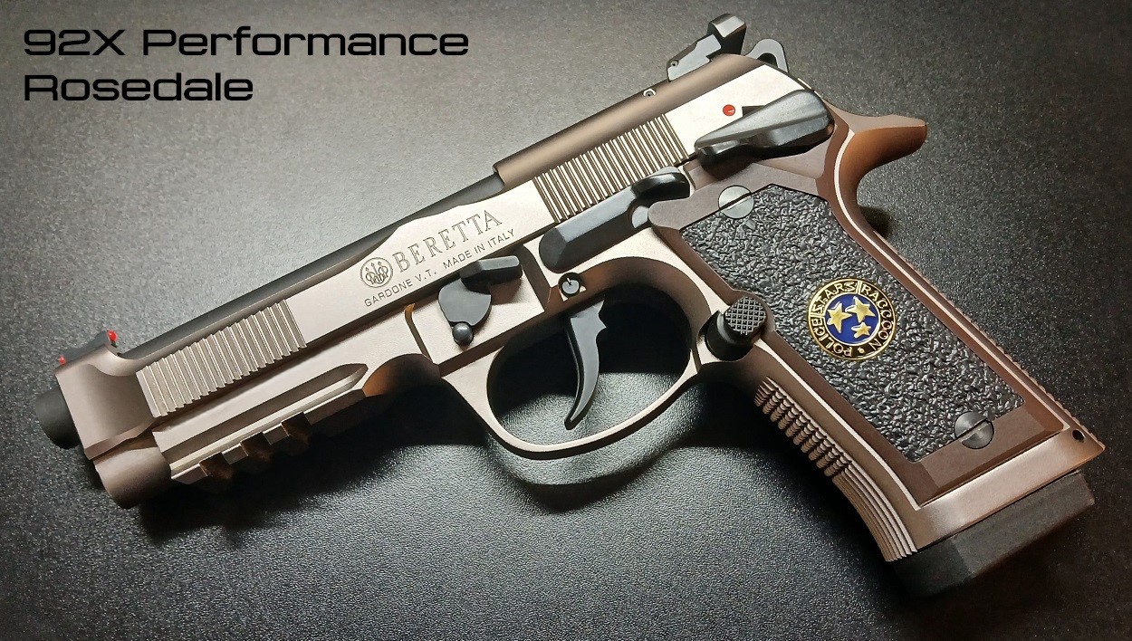 Beretta 92X Performance  Samurai Edge  grips